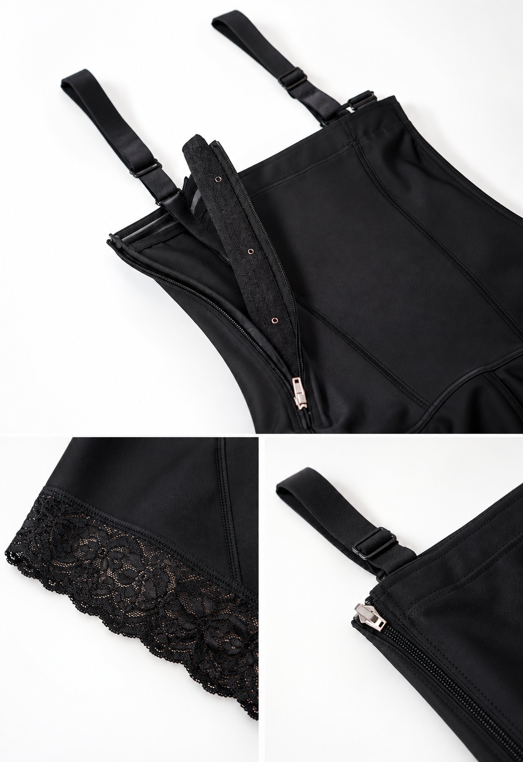 The Curvy Cup Side-Zip Faja