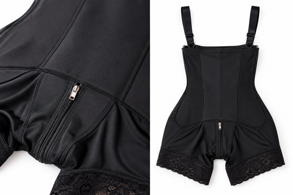 The Curvy Cup Side-Zip Faja