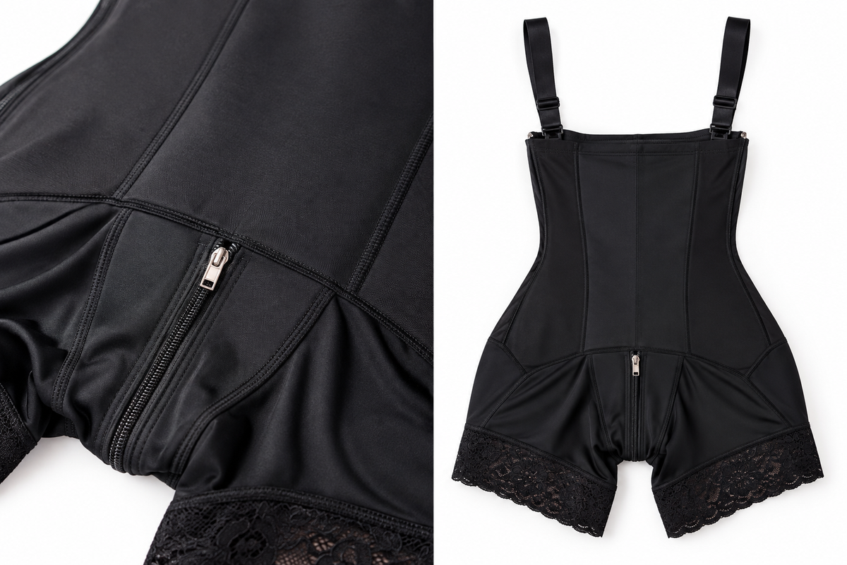 The Curvy Cup Side-Zip Faja